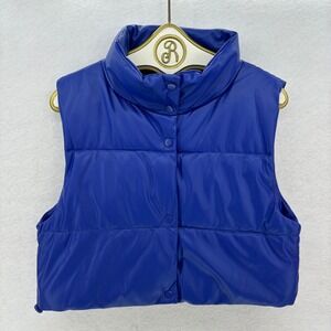 Love Tree Royal Blue Puffer Vest